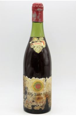Tollot Beaut Savigny les Beaune 1er cru Champ Chevrey 1961 -10% DISCOUNT !