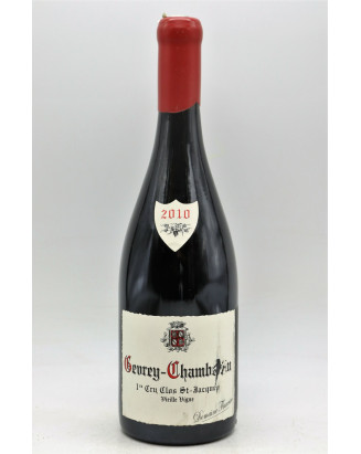 Fourrier Gevrey Chambertin 1er cru Clos Saint Jacques 2010 -5% DISCOUNT !