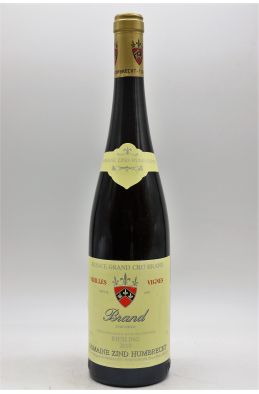 Zind Humbrecht Alsace Grand cru Riesling Brand Vieilles Vignes 2010