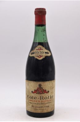 Chapoutier Côte Rôtie Brune et Blonde 1959 -15% DISCOUNT !