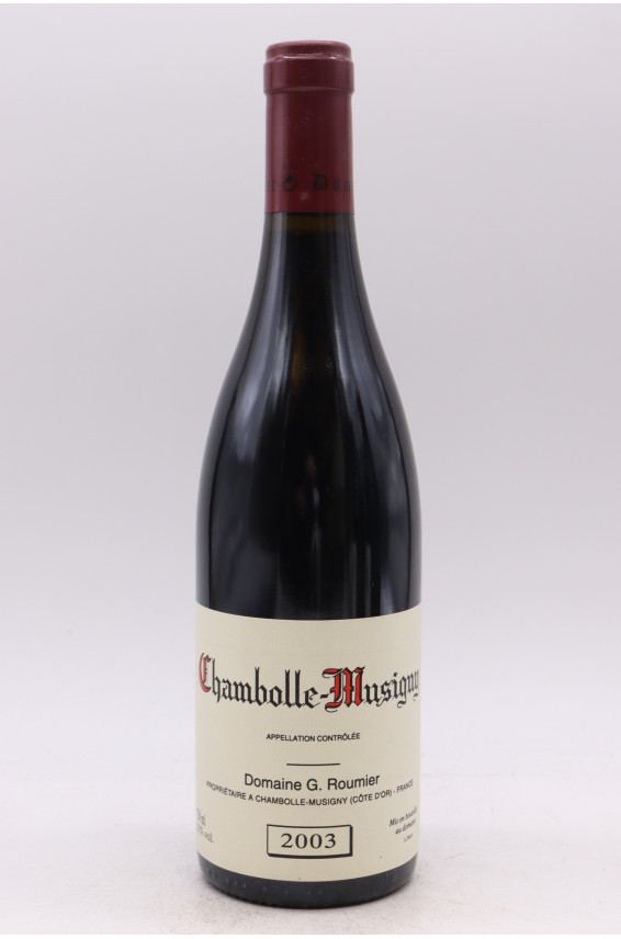 Georges Roumier Chambolle Musigny 2003
