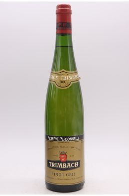 Trimbach Alsace Pinot Gris Reserve Personnelle 2007