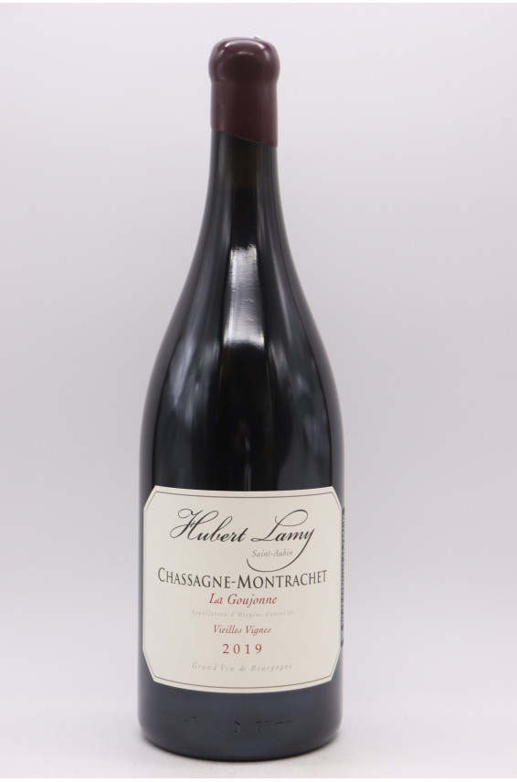 Hubert Lamy Chassagne Montrachet La Goujonne Vieilles Vignes 2019 rouge Magnum