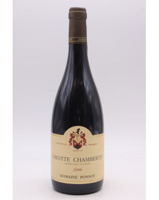 Ponsot Griottes Chambertin 2008