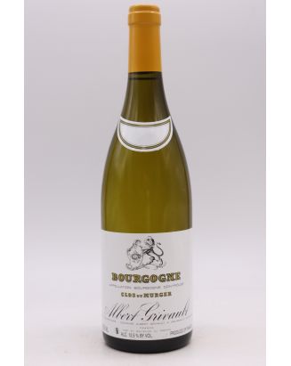 Albert Grivault Bourgogne Clos du Murger 2019 blanc
