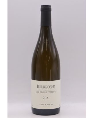 Anne Boisson Bourgogne Clous Perrons 2021 blanc