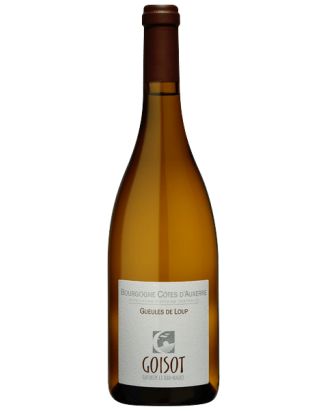 Goisot Bourgogne Côtes d'Auxerre Gueules de Loup 2020 blanc