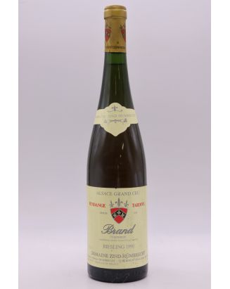 Zind Humbrecht Alsace Grand cru Riesling Brand Vendanges Tardives 1990