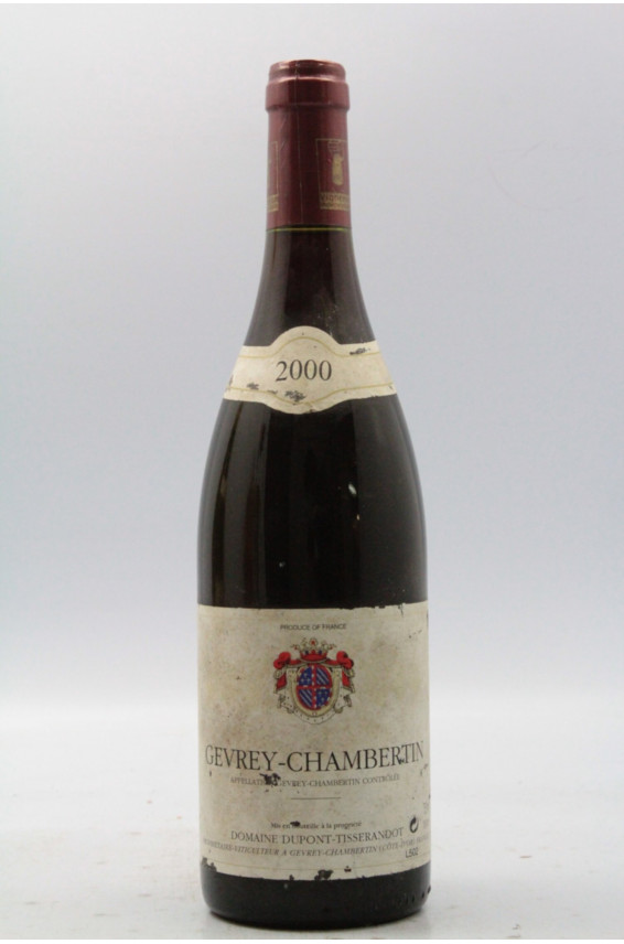 Dupont Tisserandot Gevrey Chambertin 2000