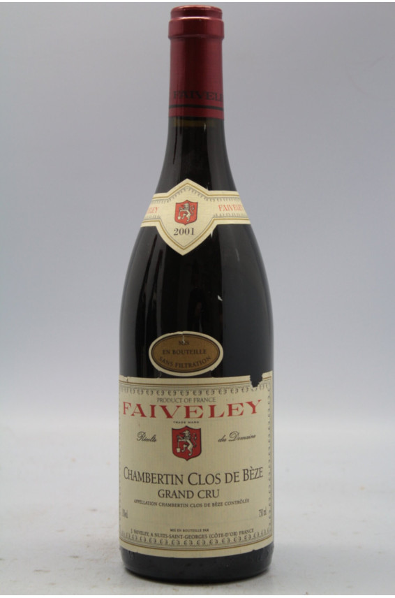Faiveley Chambertin Clos de Bèze 2001