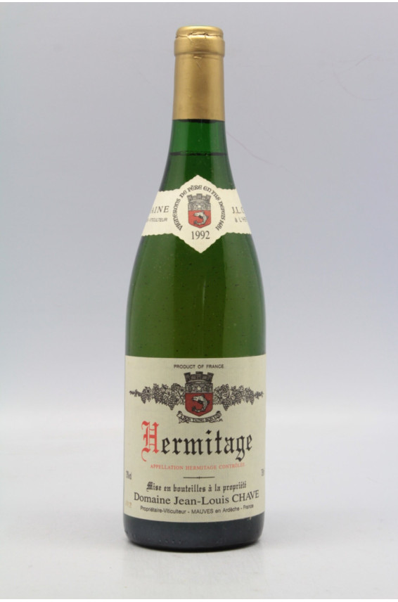 Jean Louis Chave Hermitage 1992 blanc