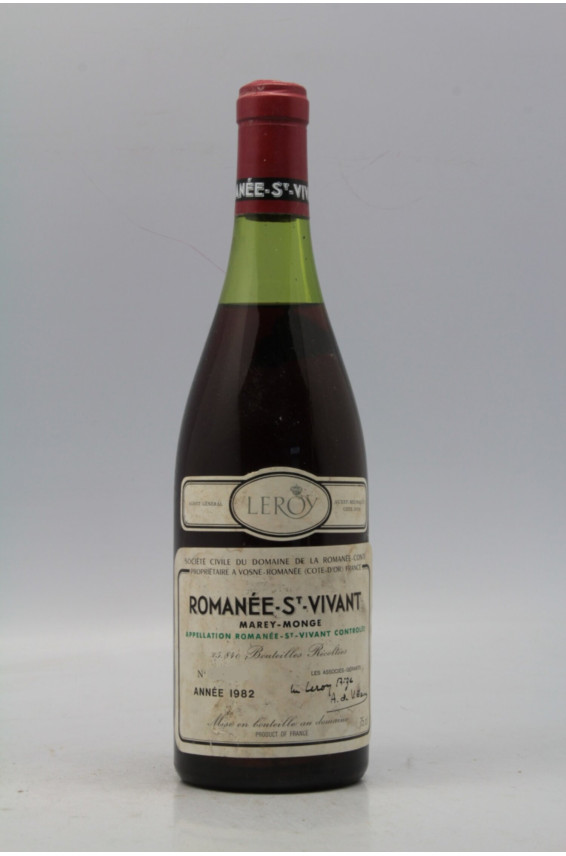 Romanée Conti Romanée Saint Vivant 1982 -5% DISCOUNT !