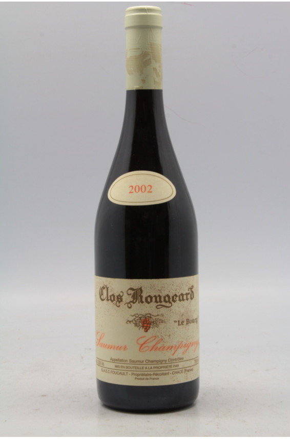 Clos Rougeard Saumur Champigny Le Bourg 2002 - PROMO -5% !