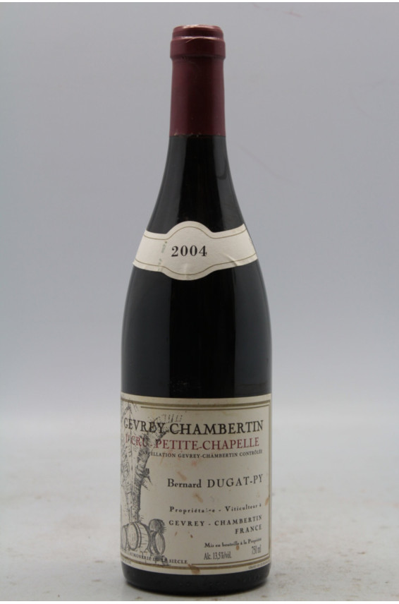 Dugat Py Gevrey Chambertin 1er cru Petite Chapelle 2004 - PROMO -5% !
