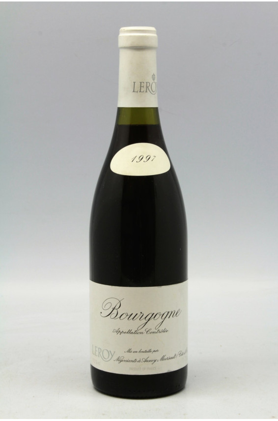 Leroy SA Bourgogne rouge 1997