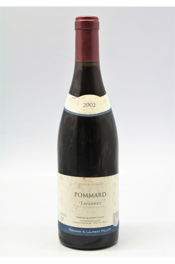 Fernand et Laurent Pillot Pommard Tavannes 2002 - PROMO -5% !