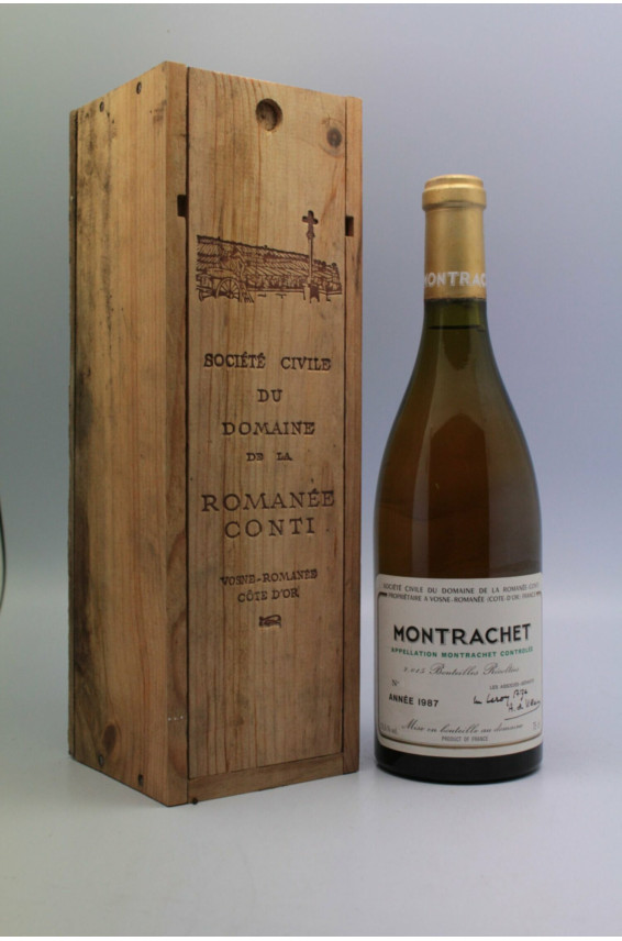 Romanée Conti Montrachet 1987