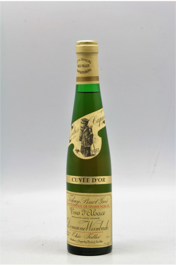 Weinbach Alsace Grand cru Tokay Pinot Gris Altenbourg Quintessence de Grains Nobles Cuvée d'Or 1983 37.5cl