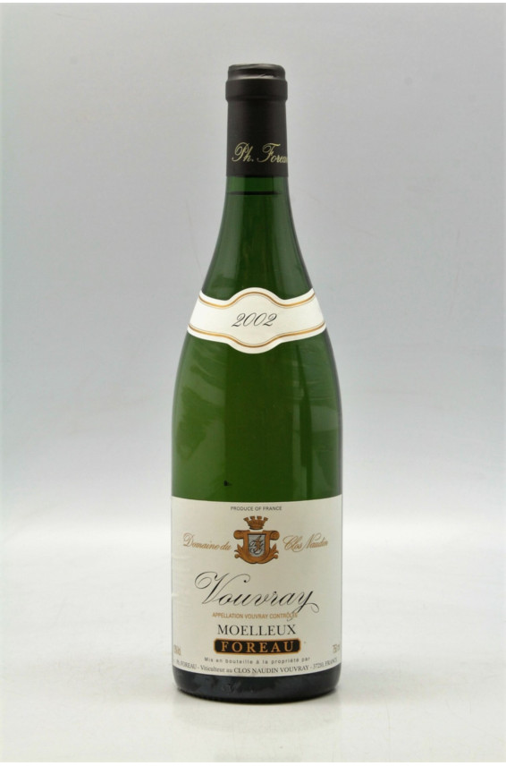 Foreau Vouvray Moelleux 2002