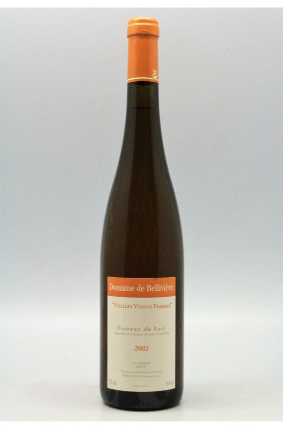 Bellivière Côteaux du Loir Vieilles Vignes Eparses 2002 blanc
