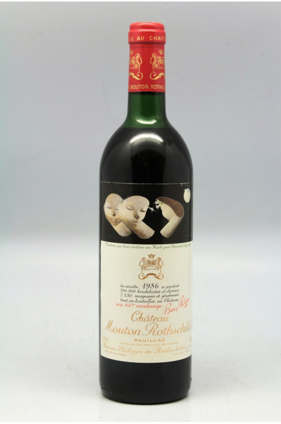 Mouton Rothschild 1986 -5% DISCOUNT !
