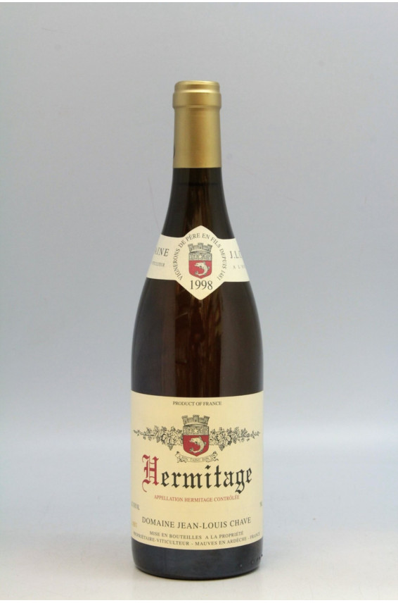 Jean Louis Chave Hermitage 1998 blanc