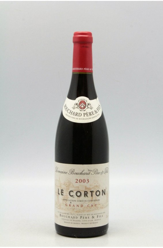 Bouchard P&F Corton Le Corton 2003