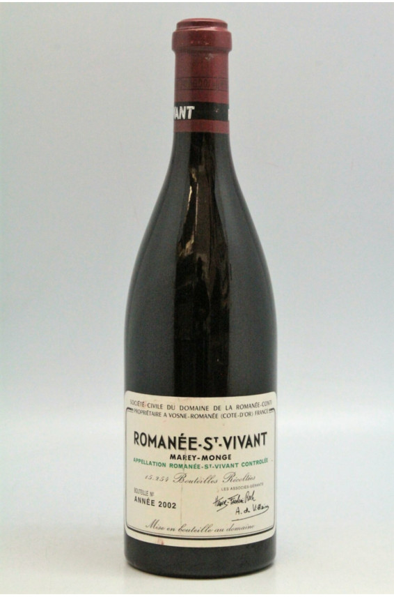 Romanée Conti Romanée Saint Vivant 2002 - PROMO -5% !