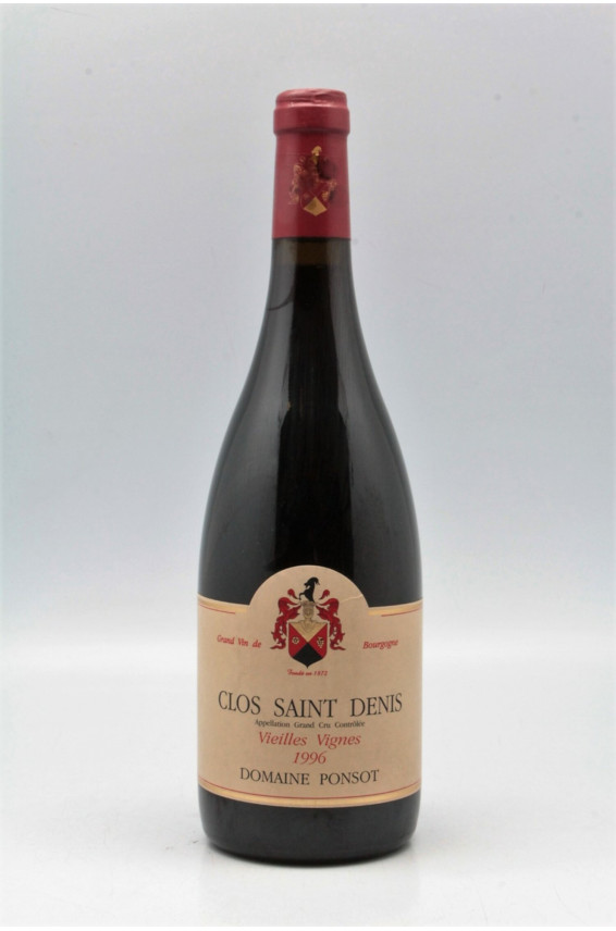 Ponsot Clos Saint Denis Veilles Vignes 1996