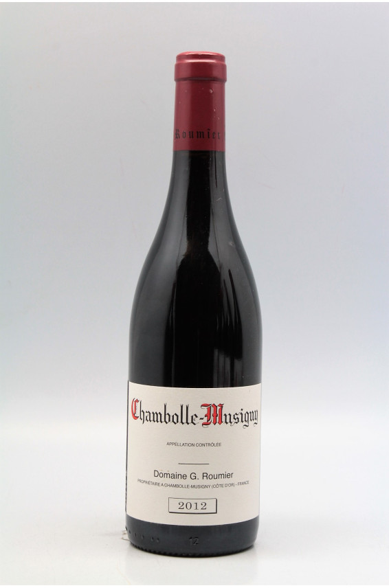 Georges Roumier Chambolle Musigny 2012