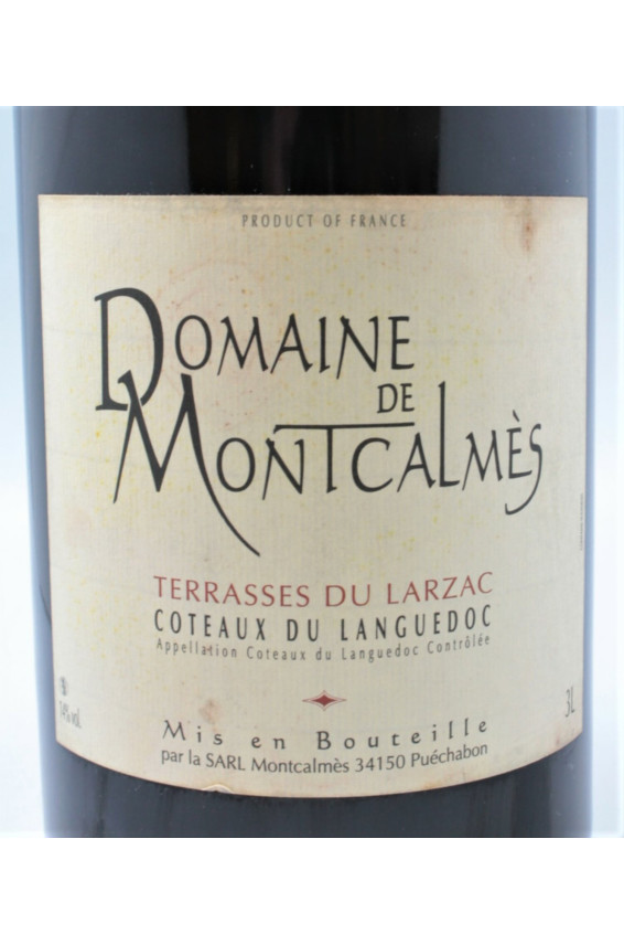 Montcalmes Côteaux du Languedoc 2012 Double Magnum 3L