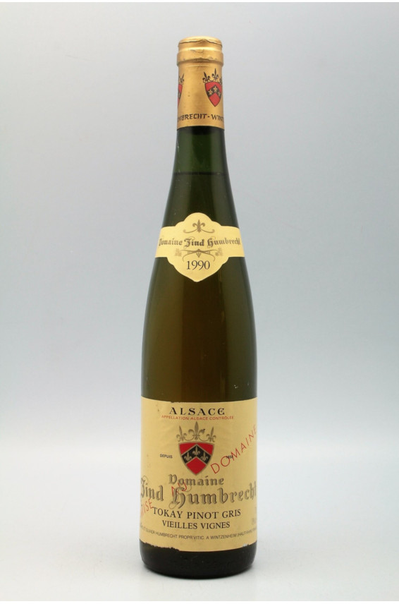 Zind Humbrecht Alsace Tokay Pinot Gris Vieilles Vignes 1990