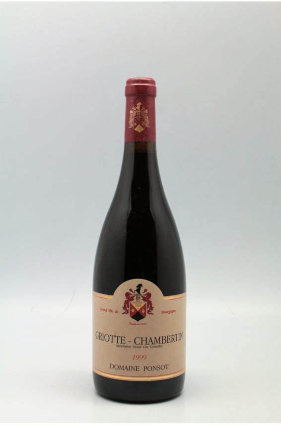 Ponsot Griotte Chambertin 1999