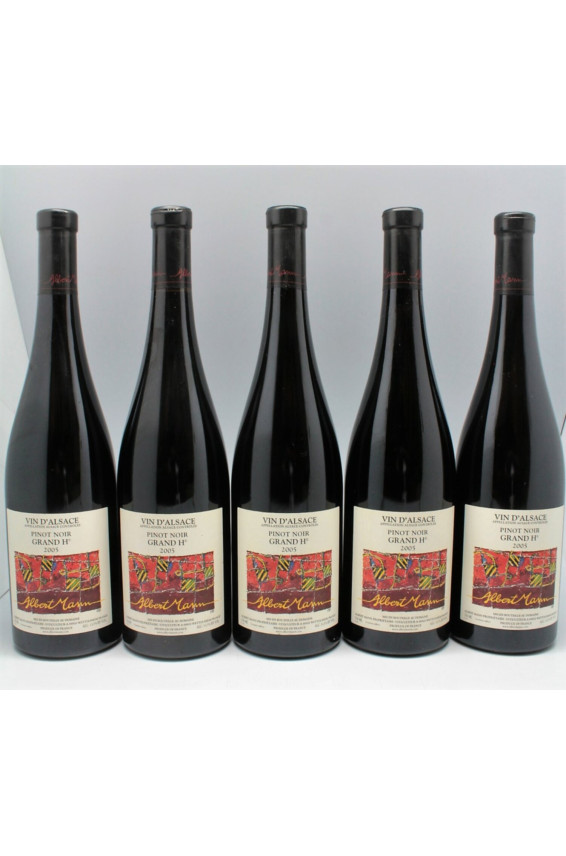 Albert Mann Alsace Pinot Noir Grand H 2005