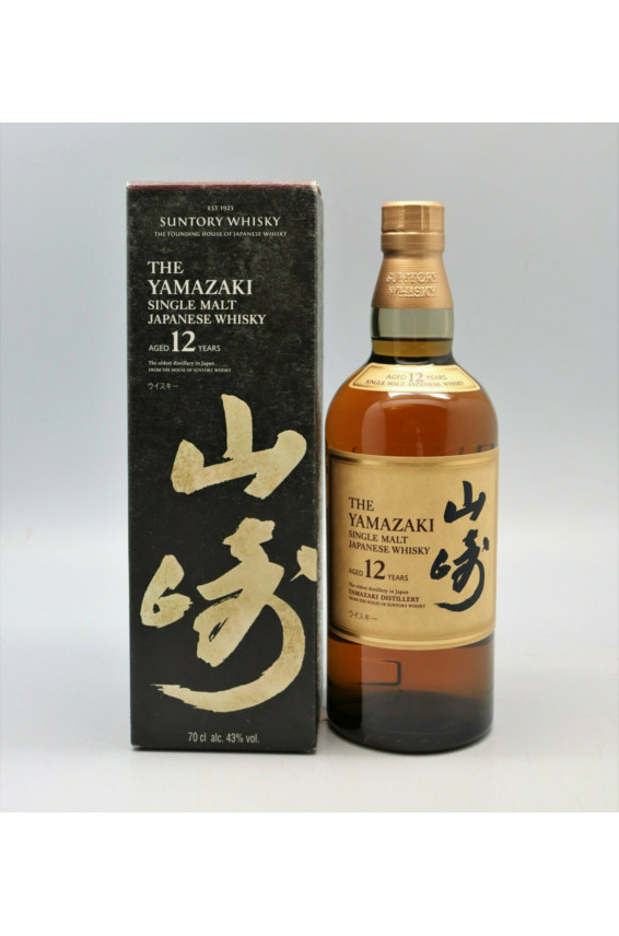 Yamazaki Single Malt Whisky 12 ans d'âge 70cl OC