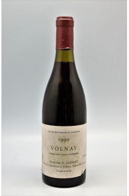 Yvon Clerget Volnay 1990