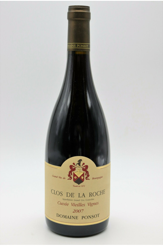 Ponsot Clos de la Roche Vieilles Vignes 2007