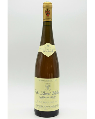 Zind Humbrecht Alsace Grand Cru Pinot Gris Rangen de Thann Clos Saint Urbain 1992