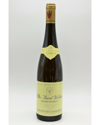 Zind Humbrecht Alsace Grand Cru Pinot Gris Rangen de Thann Clos Saint Urbain 2002