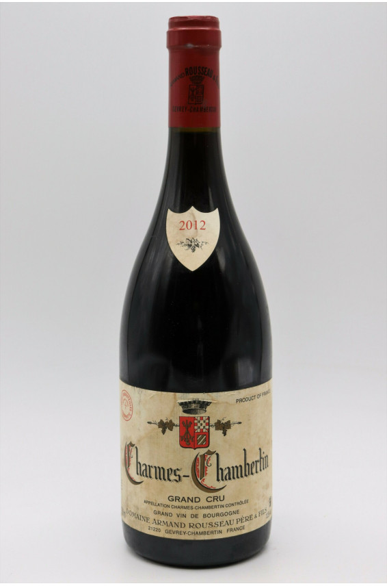 Armand Rousseau Charmes Chambertin 2012 - PROMO -5% !