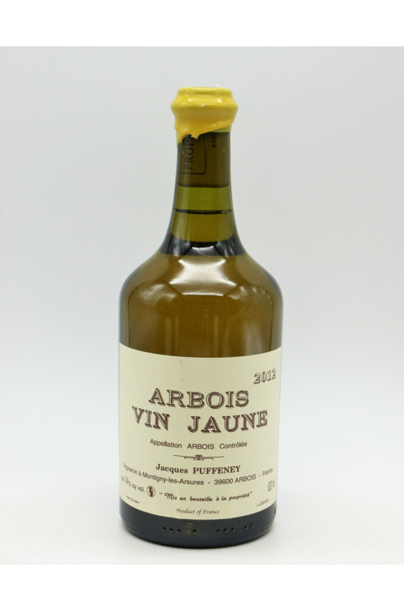 Jacques Puffeney Arbois Vin Jaune 2012 62cl