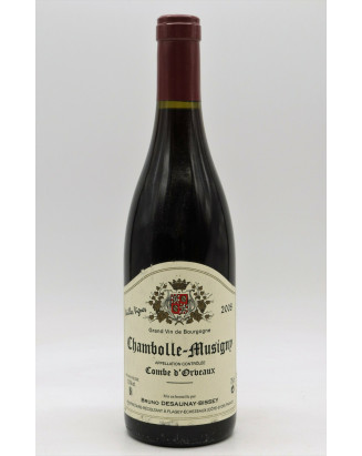 Bruno desaunay Bissey chambolle Musigny Combe D'Orveaux 2008