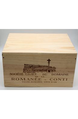 Romanée Conti 2018 Assortiment 6 bouteilles (1T, 1R, 1RSV, 1GE, 1E, 1C)