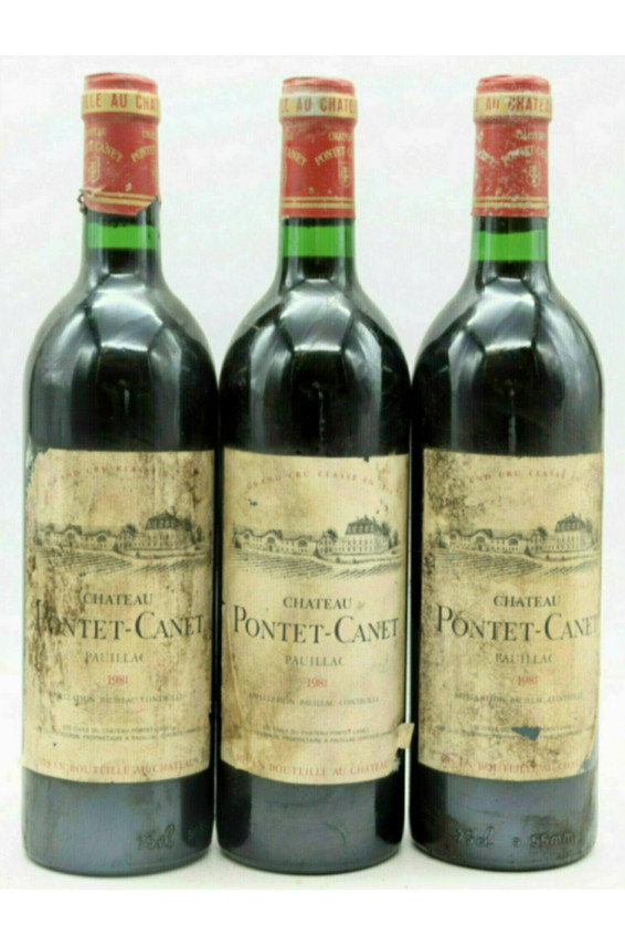 Pontet Canet 1981 - PROMO -10% !