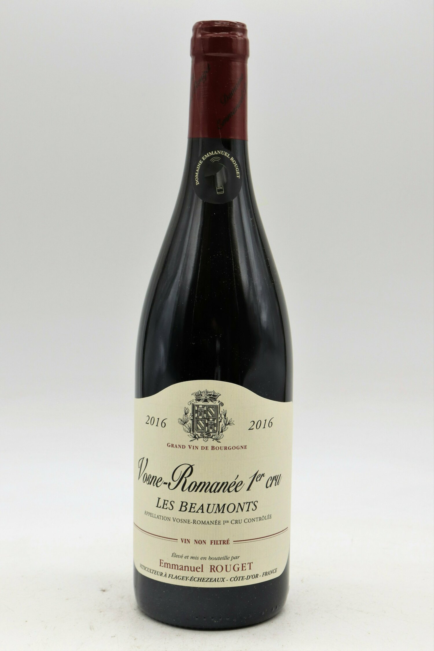 Emmanuel Rouget Vosne Romanée 1er cru Les Beaumonts 2016 - VINS ...