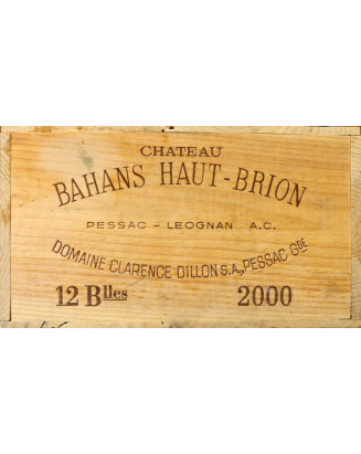 Bahans Haut Brion 2000