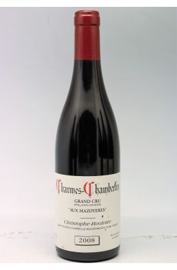 Christophe Roumier Charmes Chambertin Aux Mazoyères 2008 - PROMO -5% !