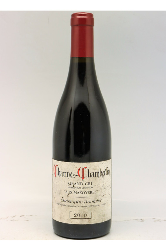 Christophe Roumier Charmes Chambertin Aux Mazoyères 2010 -5% DISCOUNT !