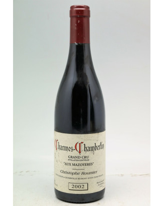 Christophe Roumier Charmes Chambertin Aux Mazoyères 2002 - PROMO -5% !